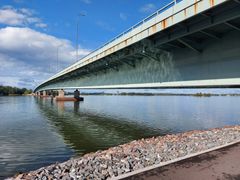 Lauttasaaren silta. Kuva: Helsingin kaupunkiympäristön toimiala, Satu Tarula.