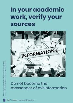 misinformation and disinformation, Fake News, citation; reliable sources, Path2Integrity