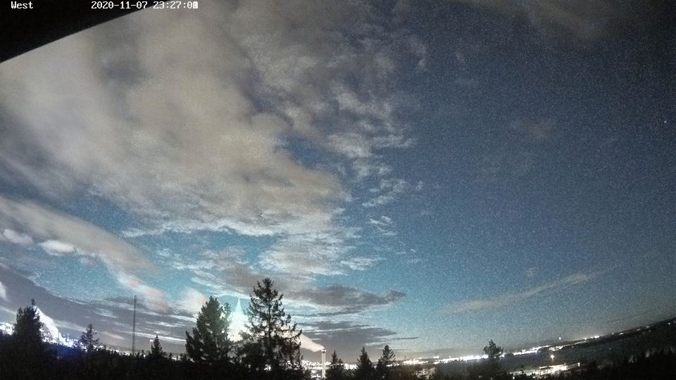 Eldbollen som flög över Sverige lyste upp himlen i Tammerfors
