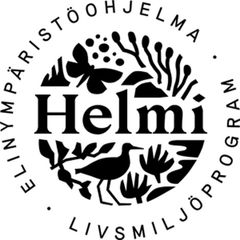 Helmi-elinympäristöohjelman logo.