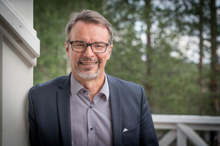 Tero Ylinenpää on Lappset Group Oy:n toimitusjohtaja. Kuva: Antti Kurola.