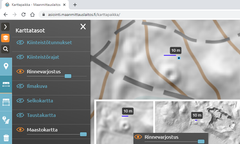 Tätä tervahautaa ei ole merkitty kartalle, mutta maaston profiilista se on kuitenkin helppo erottaa. Vastaavia esimerkkejä voi löytää lisää Karttapaikka-palvelusta, jossa eri karttatasojen läpinäkyvyyksiä voi säätää helposti.