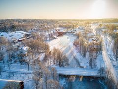 Billnäsin kalaportaiden yläpäähän rakentuu uusi näköalatasanne. KUVA: JOHAN LJUNQVIST/MULTIFOTO