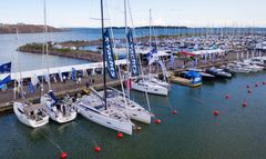 Helsinki Boat-Afloat show provides a unique opportunity to see sailing boats in their element and ready to sail – complete with masts, sails and rigging.