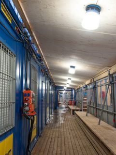 MBerg-valaisimet on tarkoitettu vaativiin työmaaoloihin.