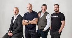 Kuvassa vasemmalta oikealle: Lasse, Jukka, Teemu ja Sami (aloittaa 1.1.2021)