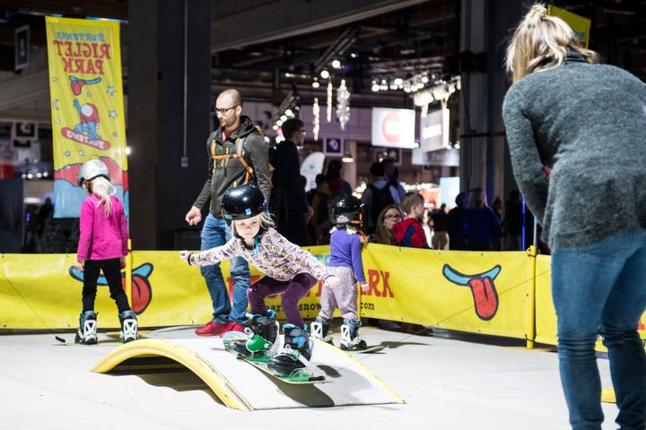 GoExpo Winterissä talvilajit tuodaan kuluttajien lähelle. Kuva: GoExpo Winter 2017, Messukeskus.