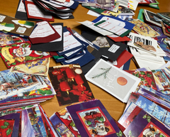 Espoossa saimme lähes 5 000 joulukorttia ilahduttamaan kotihoidon asiakkaita ja hoivakotien asukkaita.