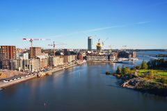 Näkymä Kalasatamaan. Kuva: Jussi Hellsten.