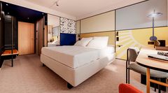 Original Sokos Hotel Royal Vaasa. Uuden hotellihuoneen havainnekuva.