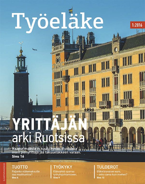 Kansi, Työeläke 1:2016