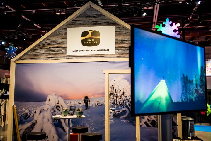 GoExpo Winter tuo Messukeskukseen kotimaan hiihtokeskukset ja ulkomaiset hiihtokohteet. Kuva: Messukeskus, GoExpo Winter 2017.