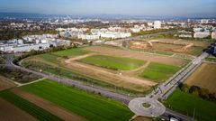 In a convenient location close to the city centre, areas are available for a modern life science campus. Photo: Lukas Görlach