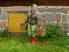 Kuva: Murrerunoilija Heli Laaksonen (kuvaaja Titta Holanne)
