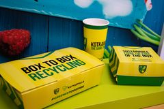 Sustainable food service packaging for Norwich City F.C. – Kotkamills and Pyroll