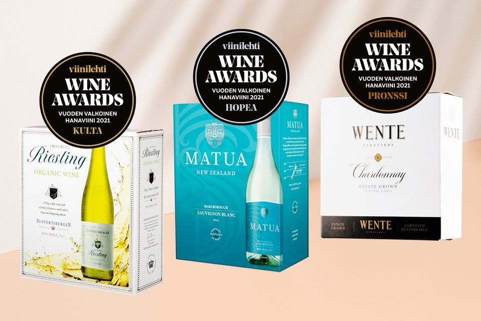 Viinilehden Vuoden valkoinen hanaviini 2021 -voittajat