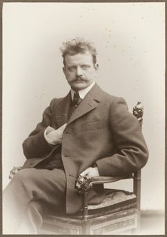 Jean Sibelius 1890-luvulla. Kuva: Museovirasto, historian kuvakokoelma, Daniel Nyblin