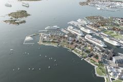 Hernesaari, Avanto Arkkitehdit, ilmakuva