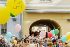 Helsingfors stadsmuseum får sin miljonte besökare 24.11.2018. Foto: Maija Astikainen.