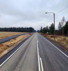 Valmista tuli. Koskitien uusi jalankulku- ja pyöräilyväylä