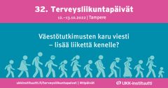 Terveysliikuntapäivien ilmoituskuva.