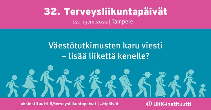 Terveysliikuntapäivien ilmoituskuva.