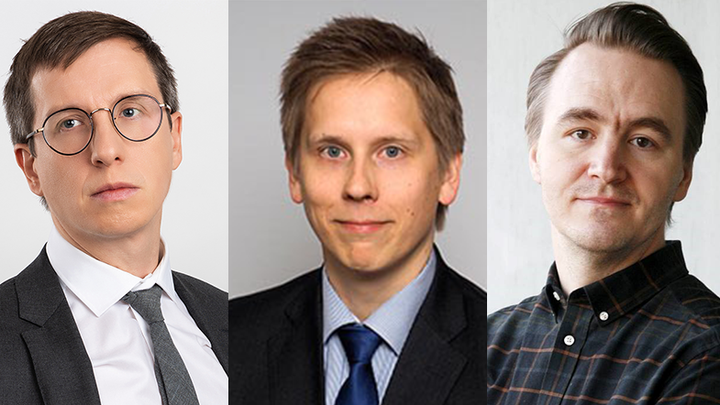 Markku Lehmus/ ETLA, Juha Itkonen/Robonomist ja Otto Laosmaa/Robonomist.