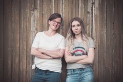 Laura Talvitie ja Pauliina Ahonen. Kuva Tatu Ahonen