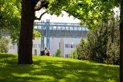 Tampereen yliopiston keskustakampus. Kuva: Marko Kallio / Skyfox