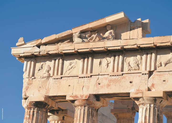Det antika Atens centrum är en av platserna för det europeiska kulturarvsmärket. Centret tillhandahåller en historisk scen för evenemang som hjälpte till att forma nyckeldragen i den europeiska identiteten. Foto: EU-EAC - Luc Dumoulin