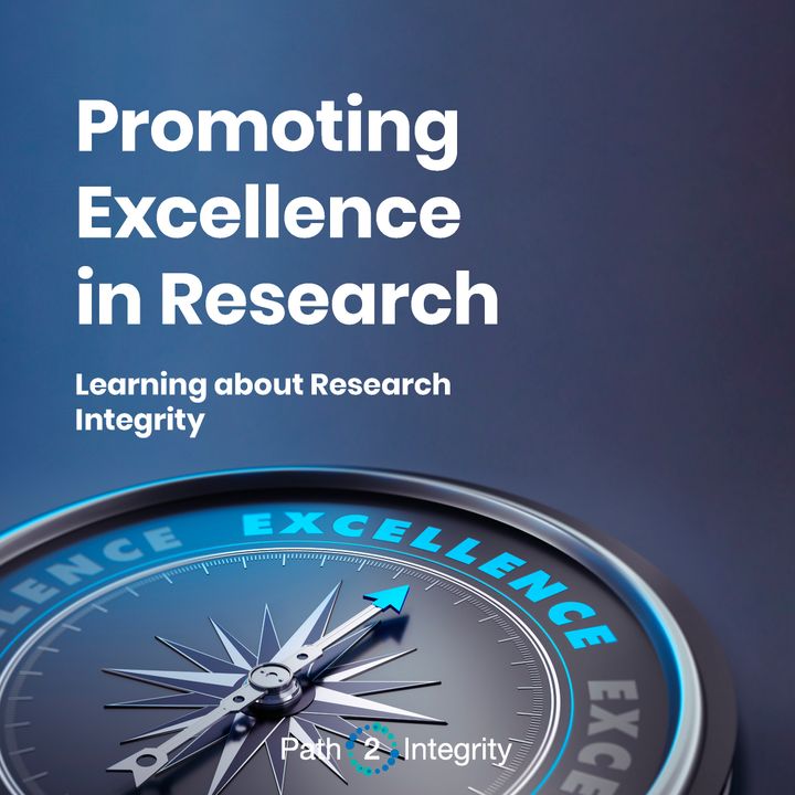 The cover of the "Promoting Excellence in Research" booklet, which shows researchers and research organisations ways to reach excellency. You are free to copy, distribute and publicly communicate the picture.