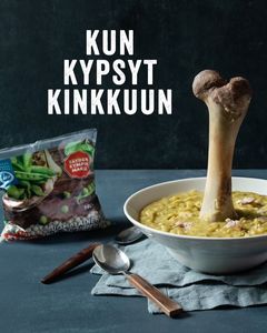 Kinkku on pääosassa suomalaisessa joulupöydässä ja ruokapuheissa, eikä se sivuosaan jää itse tehdyssä hernekeitossakaan.