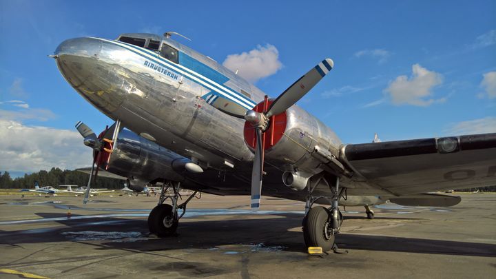 DC-3 OH-LCH. Kuva: Mikko Härö, 2018.