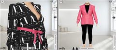 To Act Brand’s clothing line modeled on a personalized avatar in the brand’s virtual
fitting room powered by Perfitly.