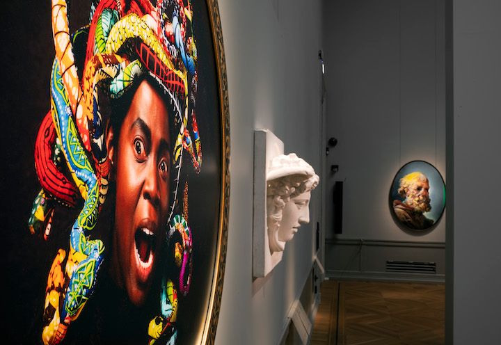 Näyttely Nationalmuseumissa, Tukholmassa. Kuva: Kansallisgalleria / Hannu Pakarinen.