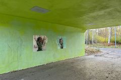 Kati Immonen, Monument, 2022. EMMA Collection / Matinkylä Art Tunnel, Viljonpolku. © Paula Virta / EMMA – Espoo Museum of Modern Art.