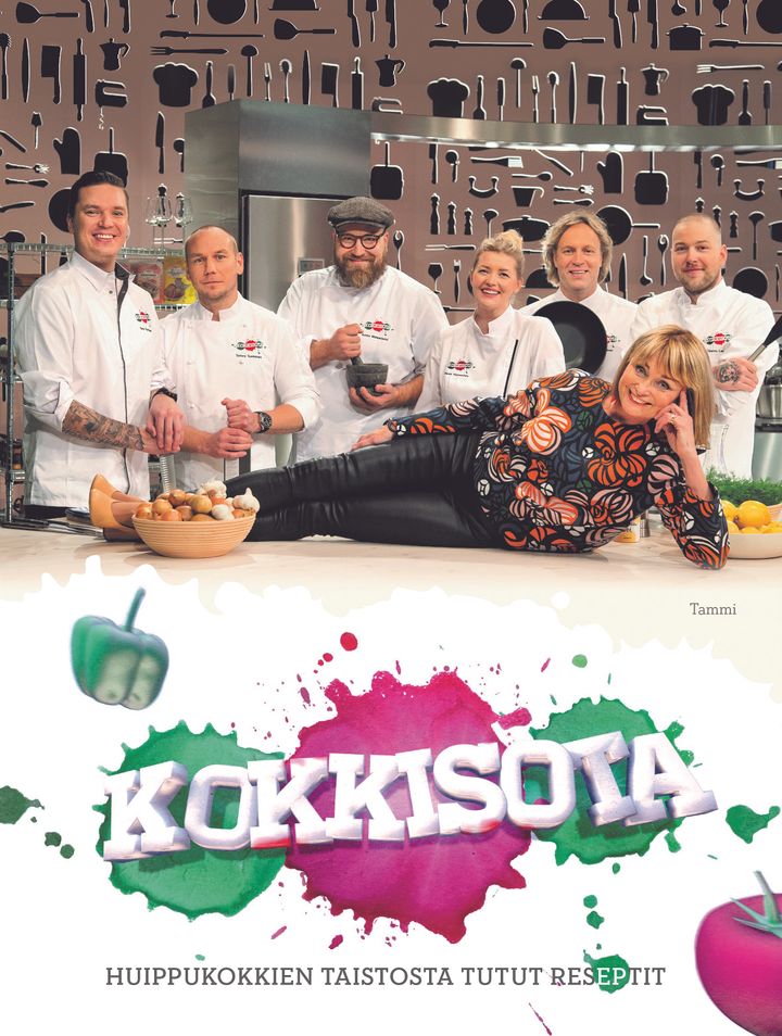 Kokkisota-kirjan kansikuva