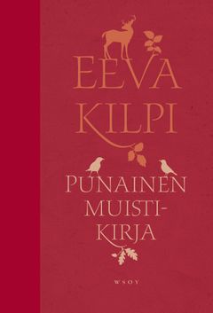 Eeva Kilpi: Punainen muistikirja, kansi