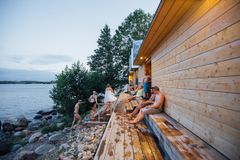 Yleinen sauna Lonnan saarella / Julia Kivelä, Visit Helsinki