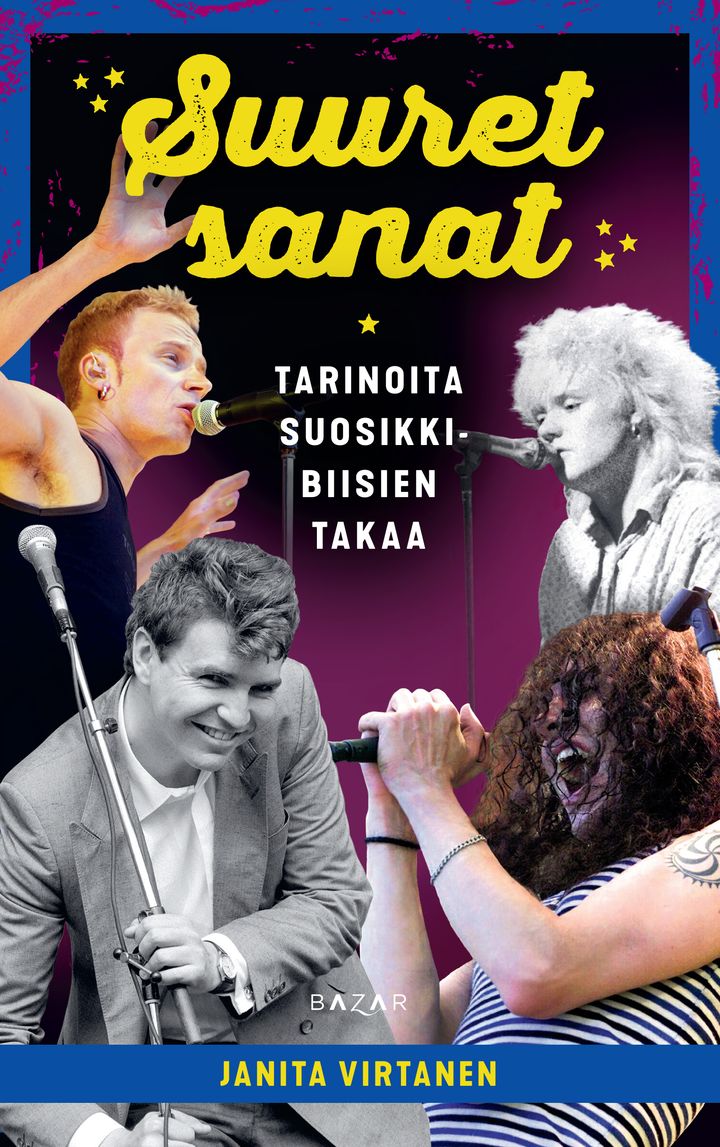 Suuret sanat kokoaa tarina suosikkibiisien takaa. (Kansi: Susanna Appel)