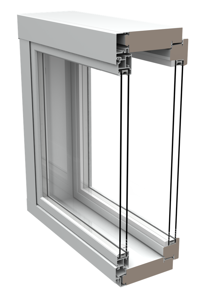 Kahdella kaksinkertaisella eristyslasilla varustetuilla Pihla Termo -ikkunoilla saavutetaan perusikkunaan verrattuna erinomainen lämmöneristävyys, ääneneristävyys sekä suoja auringon lämpösäteilyä vastaan. Termo-ikkunoiden U-arvo on parhaimmillaan 0,65.