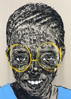 Nelson Makamo: Yellow (2022).