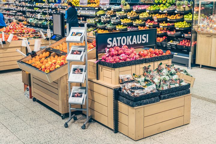 Uudistaminen kasvattaa huomattavasti erityisesti S-market Someron tuoretuotteiden valikoimaa.