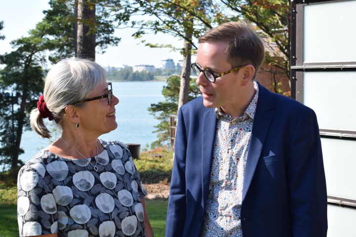 Maria Romantschuk ja Victor Andersson