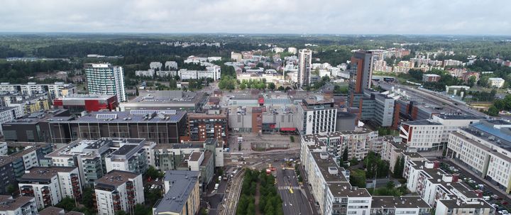 Pikaraitiotie rakentuu Leppävaarassa Alberganesplanadille, Leppävaarankadulle ja Alberganpromenadille.