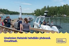 OmaStadi on Helsingin tapa toteuttaa osallistuvaa budjetointia. Se tarkoittaa sitä, että asukkaat saavat ehdottaa asioita, joita omalle asuinalueelle toivotaan. Kuva: Helsingin kaupunki.