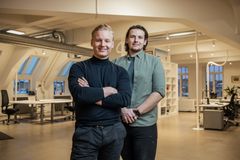 Henrik Helenius ja Johannes Salmisaari