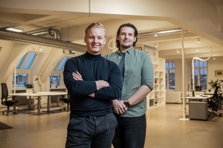 Henrik Helenius ja Johannes Salmisaari