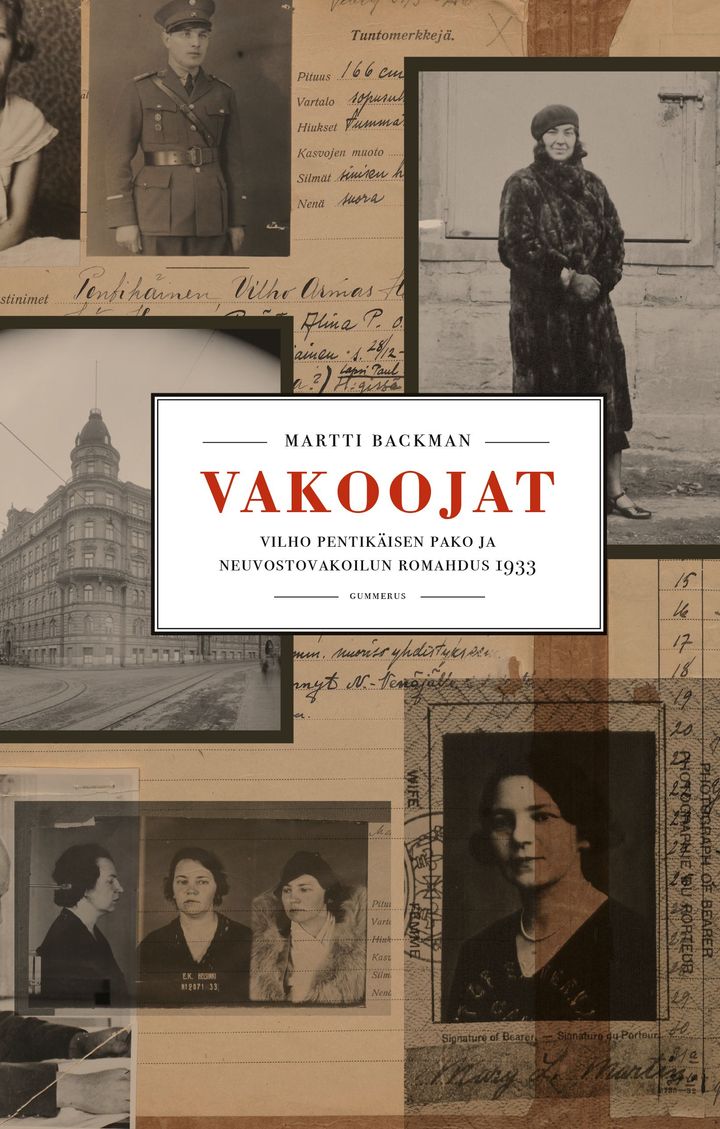 Martti Backman: Vakoojat (Kansi: Tuomo Parikka)