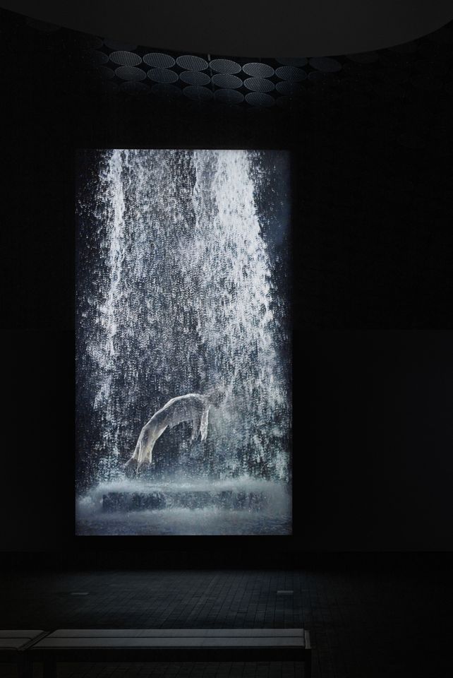 Bill Viola, Tristan’s Ascension, 2005, Photo Tuomas Uusheimo Amos Rex